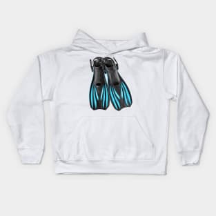 Let's Go Dive! Kids Hoodie